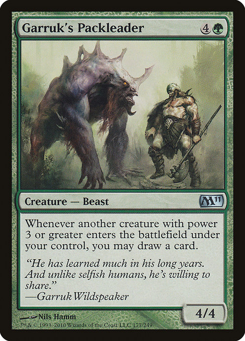 Garruk's Packleader [Foil]