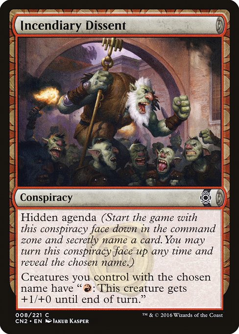 Incendiary Dissent [Foil]