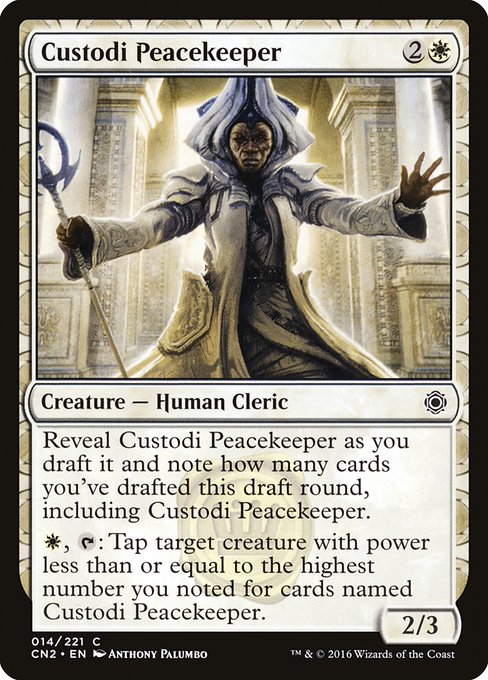 Custodi Peacekeeper [Foil]