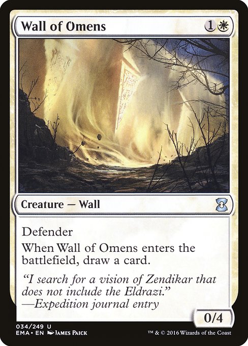 Wall of Omens [Foil]