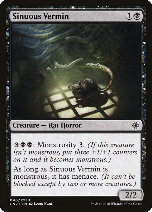 Sinuous Vermin [Foil]