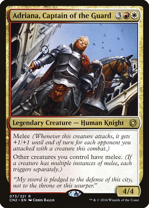 Adriana, Captain of the Guard [Foil]