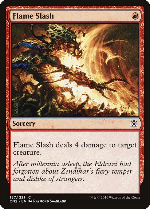 Flame Slash [Foil]