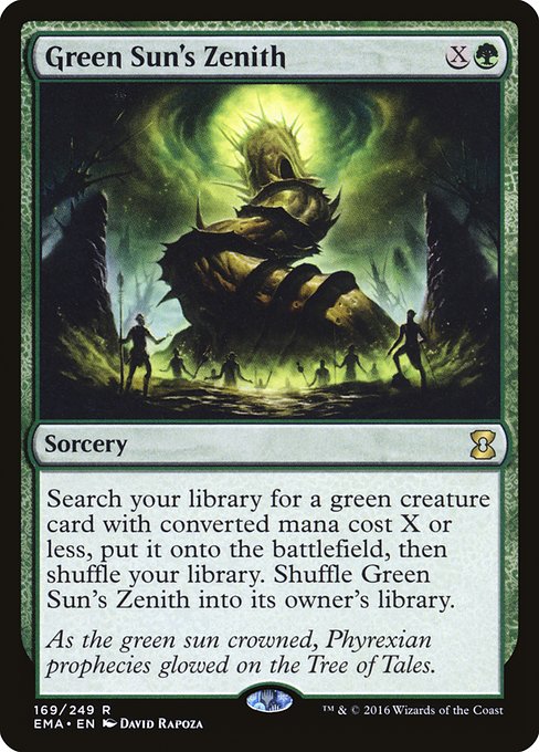 Green Sun's Zenith [Foil]