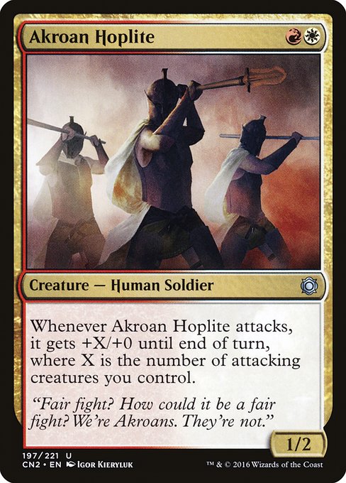 Akroan Hoplite [Foil]