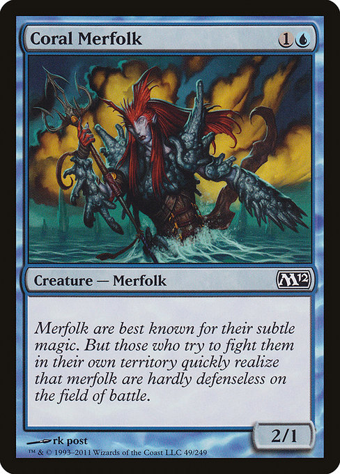 Coral Merfolk [Foil]