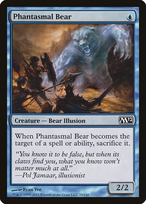 Phantasmal Bear [Foil]