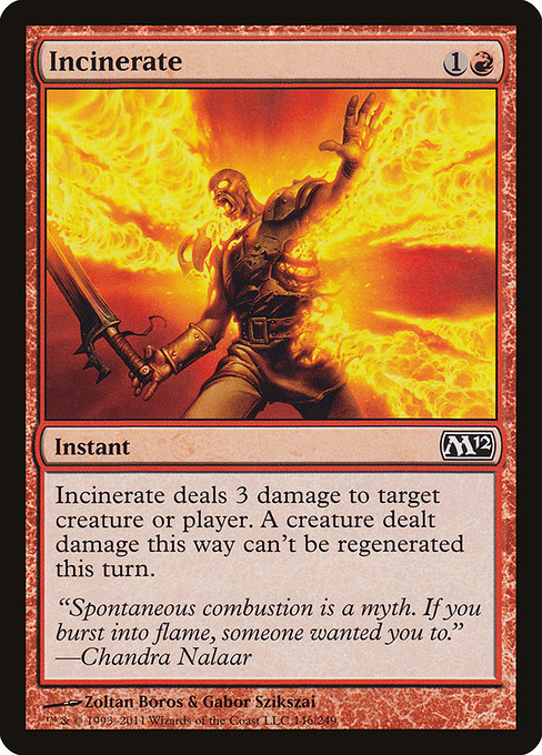 Incinerate [Foil]