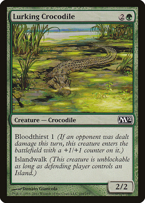 Lurking Crocodile [Foil]
