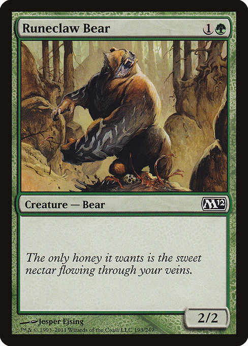 Runeclaw Bear [Foil]