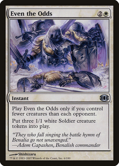 Even the Odds [Foil]