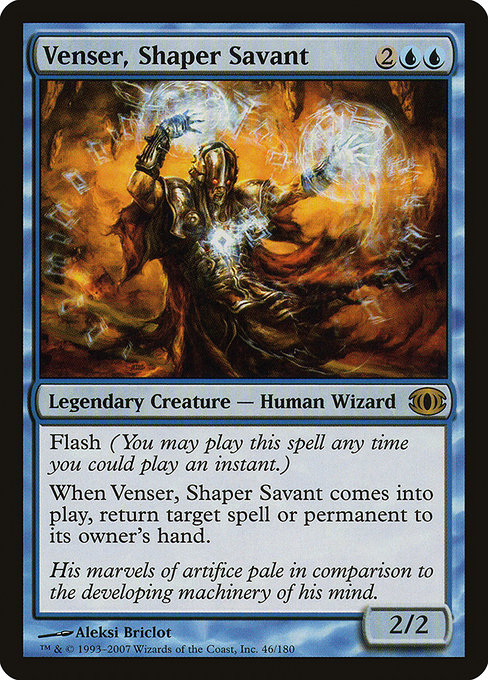 Venser, Shaper Savant [Foil]