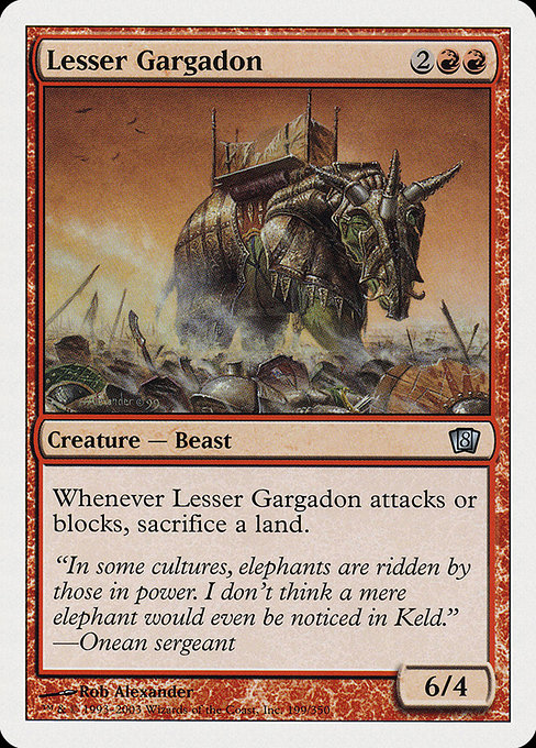 Lesser Gargadon [Foil]