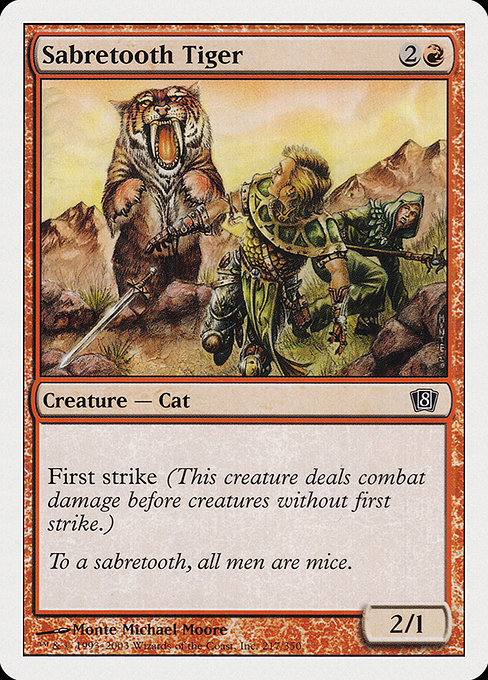 Sabretooth Tiger [Foil]