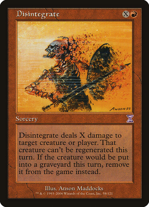 Disintegrate [Foil]