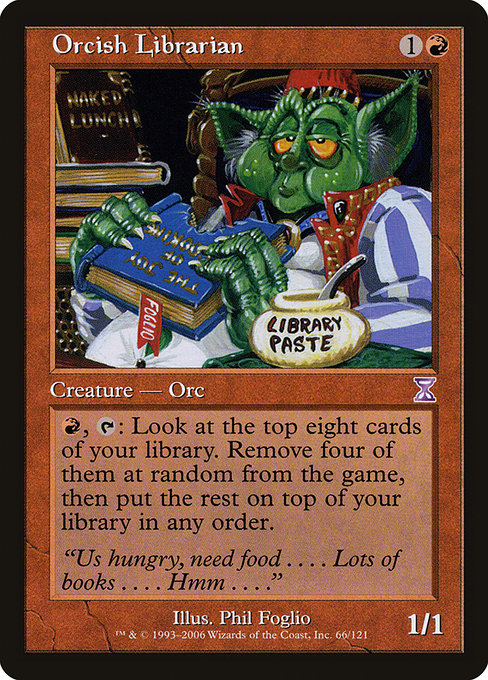 Orcish Librarian [Foil]
