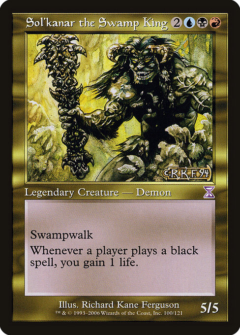 Sol'kanar the Swamp King [Foil]
