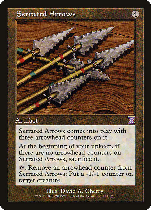 Serrated Arrows [Foil]