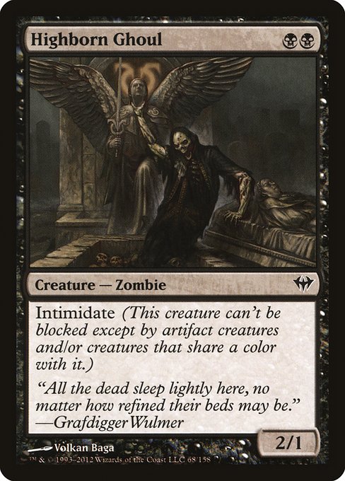 Highborn Ghoul [Foil]