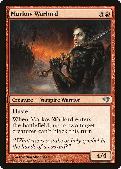 Markov Warlord [Foil]