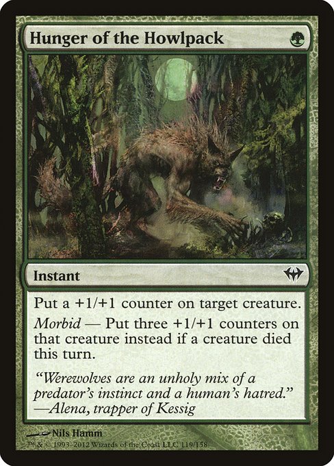 Hunger of the Howlpack [Foil]