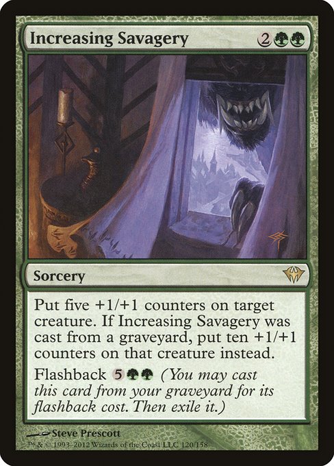 Increasing Savagery [Foil]
