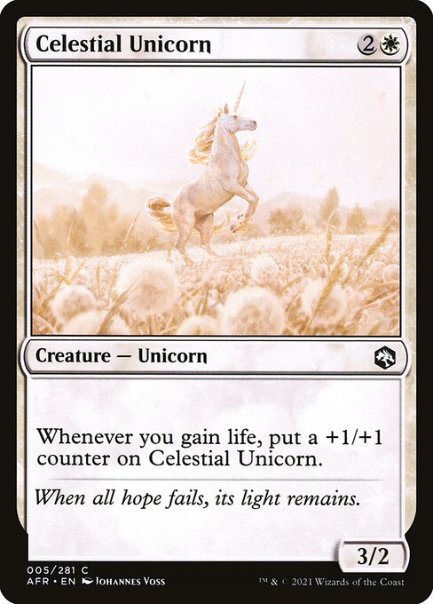 Celestial Unicorn [Foil]
