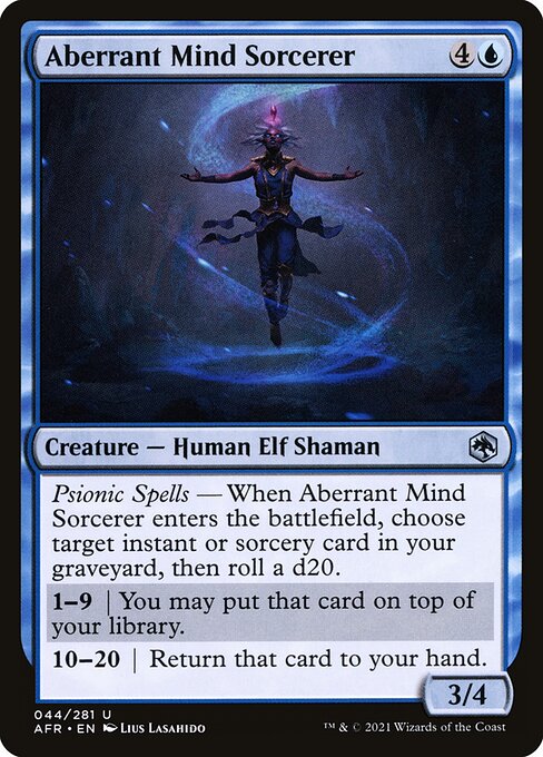 Aberrant Mind Sorcerer [Foil]