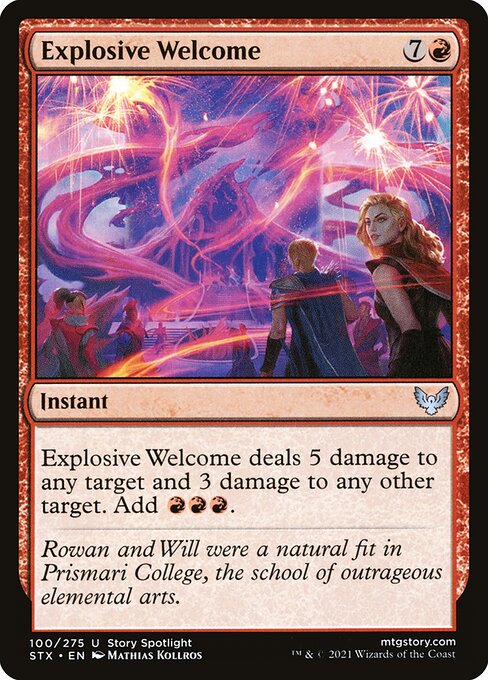 Explosive Welcome [Foil]