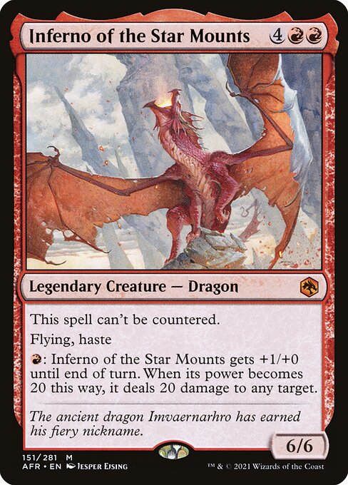 Inferno of the Star Mounts [Foil]