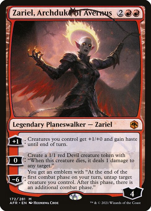 Zariel, Archduke of Avernus [Foil]