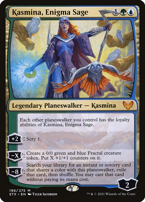 Kasmina, Enigma Sage [Foil]