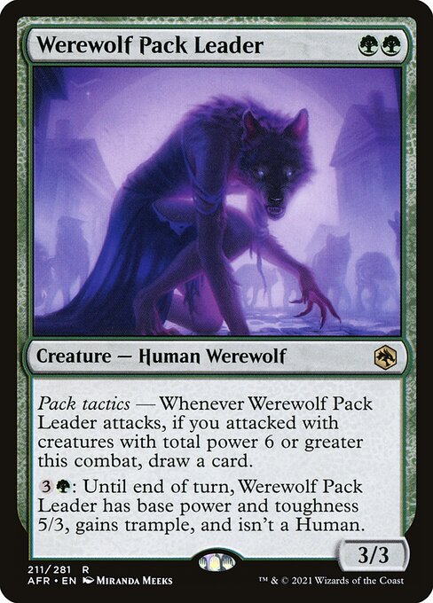 Werewolf Pack Leader [Foil]