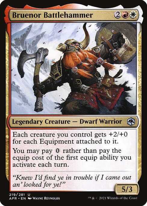 Bruenor Battlehammer [Foil]