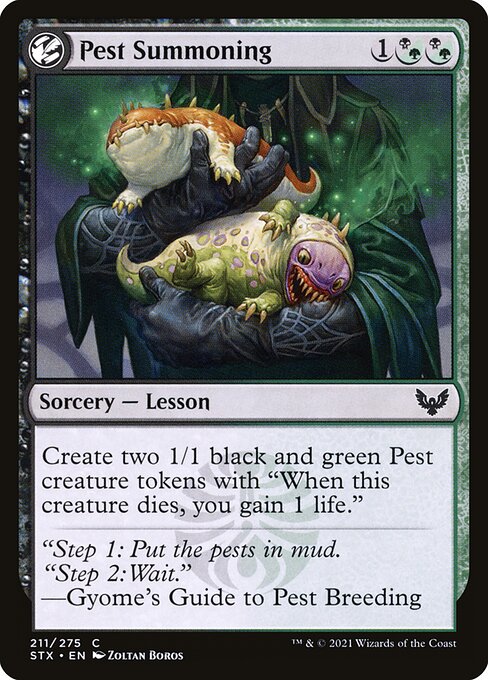 Pest Summoning [Foil]