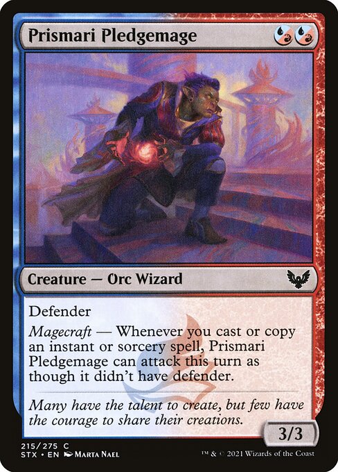 Prismari Pledgemage [Foil]