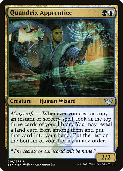 Quandrix Apprentice [Foil]