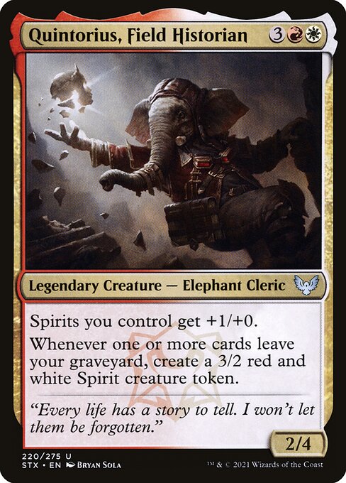 Quintorius, Field Historian [Foil]