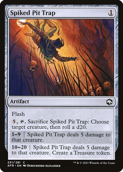 Spiked Pit Trap [Foil]