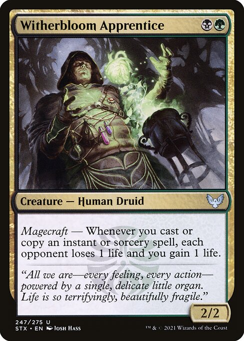 Witherbloom Apprentice [Foil]