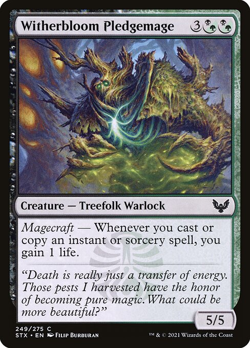 Witherbloom Pledgemage [Foil]