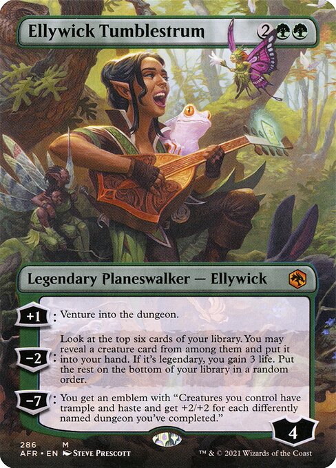 Ellywick Tumblestrum [Borderless Foil]