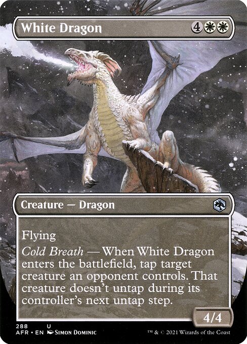 White Dragon [Borderless]