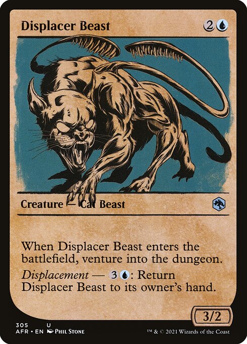 Displacer Beast [Showcase Foil]