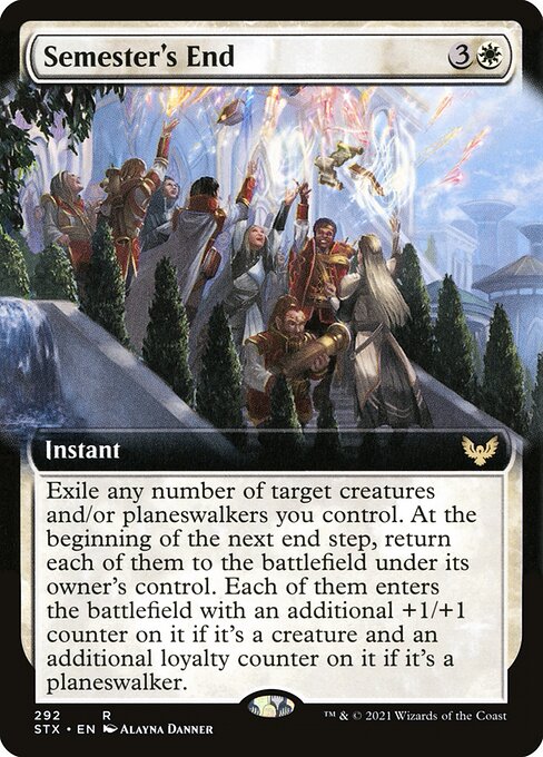 Semester's End [Extended Artwork Foil]