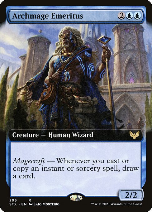 Archmage Emeritus [Extended Artwork Foil]