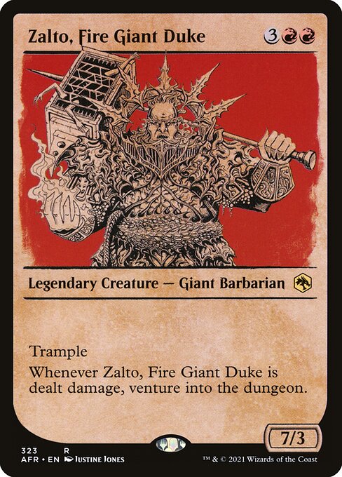 Zalto, Fire Giant Duke [Showcase]