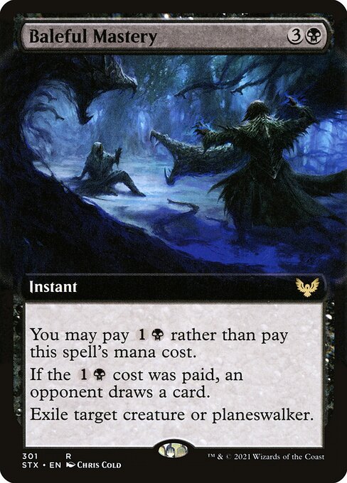 Baleful Mastery [Extended Artwork]