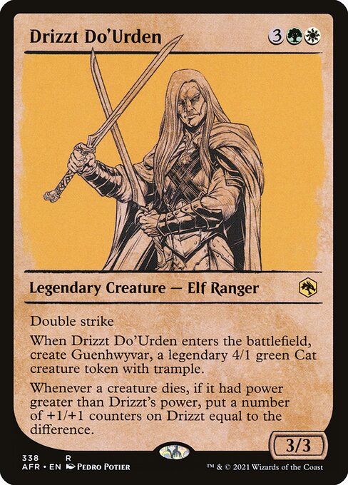 Drizzt Do'Urden [Showcase Foil]