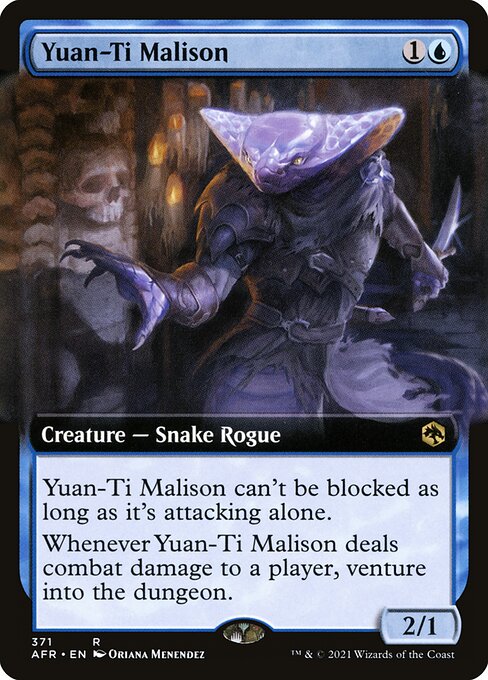 Yuan-Ti Malison [Extended Artwork Foil]
